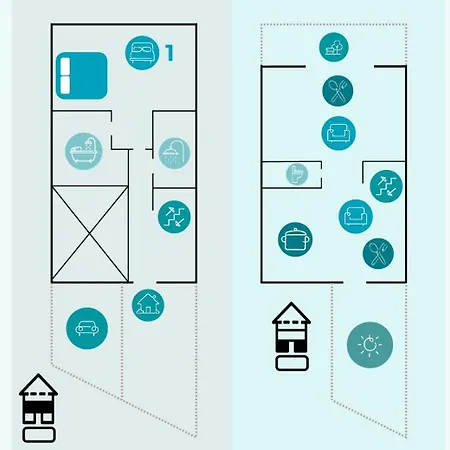 Cubo's Gibralfaro Townhouse Holiday home *